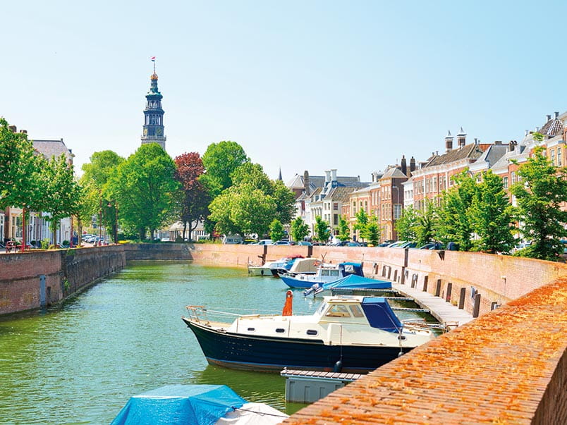 Middelburg’s waterfront, Netherlands